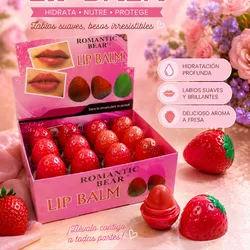 Bálsamo labial de fresa