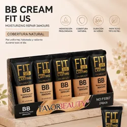 BB Cream Fit Us Favorbeauty – Cobertura Natural | 40 ml