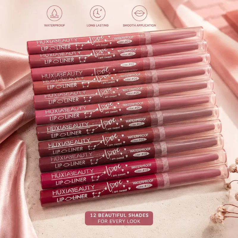 Delineadores de labios HUXIABEAUTY
