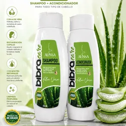 Juego de Shampoo y Acondicionador de Aloe