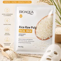 Mascarilla Facial Bioaqua Rice Raw Pulp – Extracto de Arroz