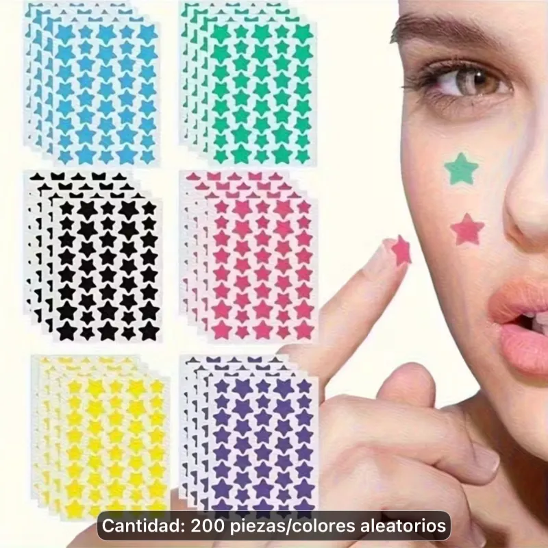 Parches para Acné en forma de estrella