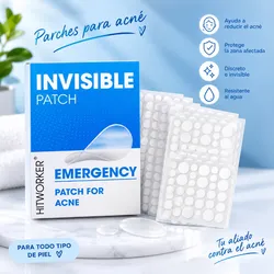 Parches invisibles para Acné HITWORKER de hidrocoloide