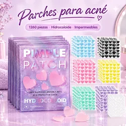 Parches para la acné en forma de corazón