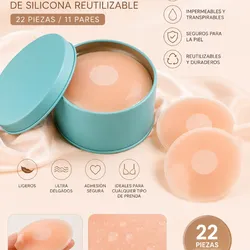 Pezoneras de Silicona Reutilizables