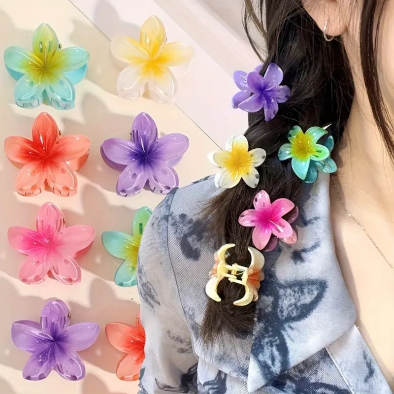 Pinzas de flor hawaianas pequeñas