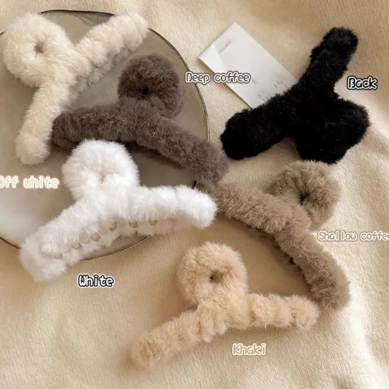 Pinzas Peluditas par el Cabello