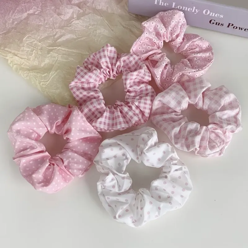 Scrunchies para el Cabello Rosa
