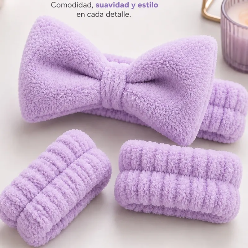 Set de SPA diadema+muñequeras