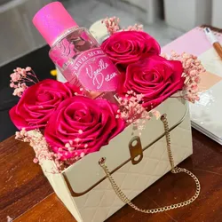 Cartera de rosas