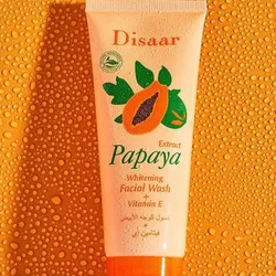 LIMPIADOR DE PAPAYA CON VITAMINA E DE DISSAR.🧡