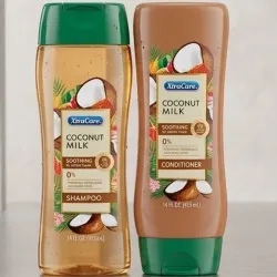 Set de Shampoo y acondicionado de Leche de Coco