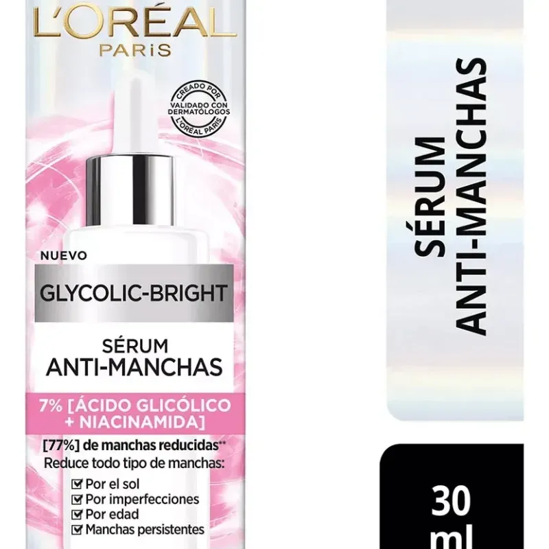 L'Oréal Paris Sérum Anti-manchas Glycolic Bright