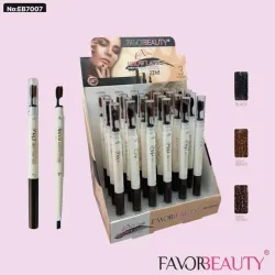 Lápiz de cejas 2 en 1