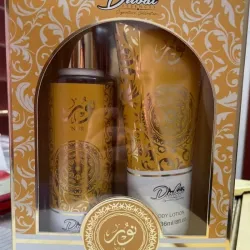 Set de colonia y crema corporal para dama