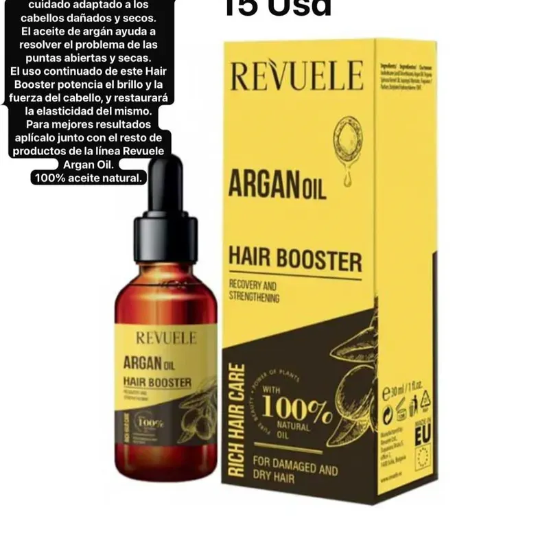 Aceite de argan para el cabello 