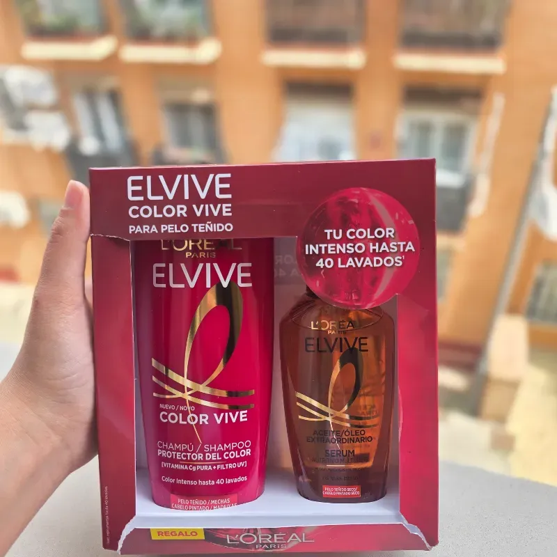 Cofre loreal shampo +serum ❤️