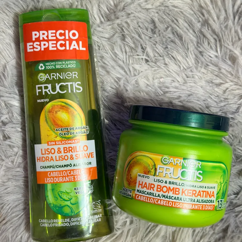 Garnier brilló liso 💚