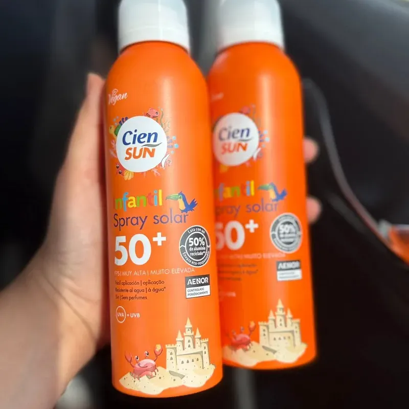 Spray solar infantil 👦 