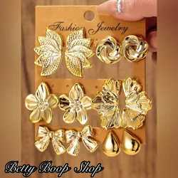 Aretes dorados