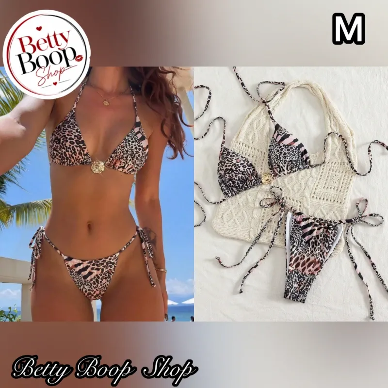 Bikini animal print clásico