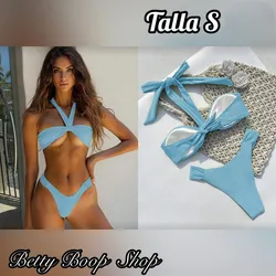 Bikini azul cielo