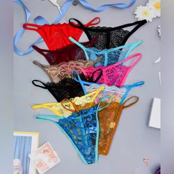 Blumers de encaje de mujer tipo hilo