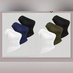 Blusas de un solo hombro