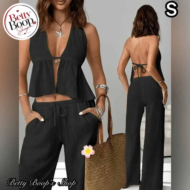 Conjunto Betty Boop en negro