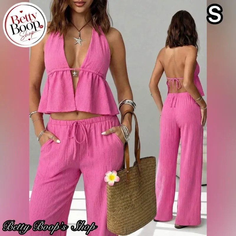 Conjunto Betty Boop en rosa
