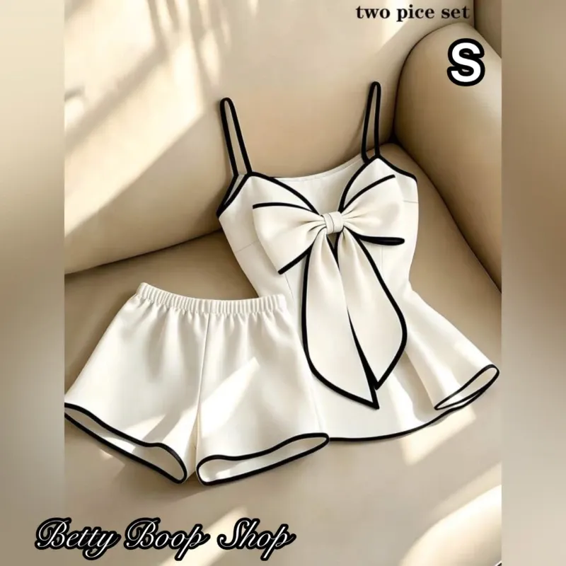 Conjunto blanco de lazo