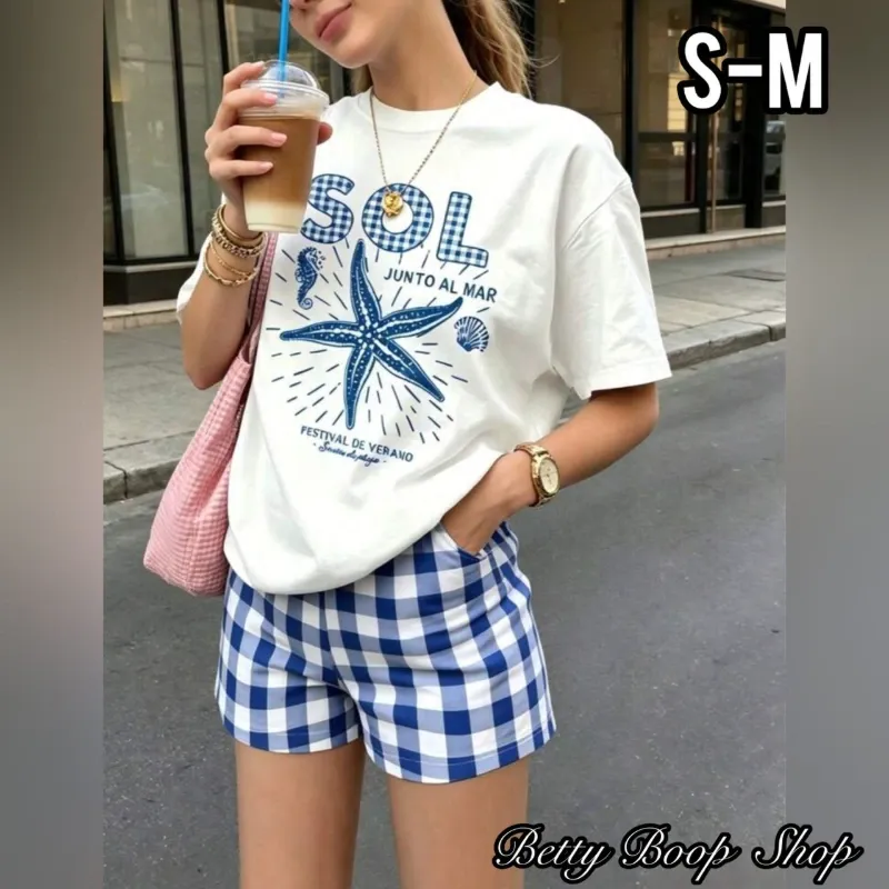 Conjunto veraniego en azul