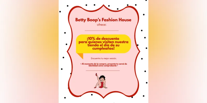 Descuento del 10% para cumpleañeros