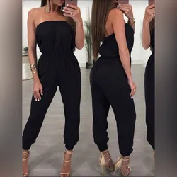 Enterizo largo negro top