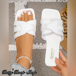 Sandalias blancas