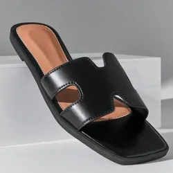 Sandalias negras Hermes