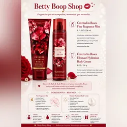 Set de colonia y perfume Bath & Body Works COVERED IN ROSES