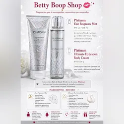 Set de colonia y perfume Bath & Body Works PLATINIUM