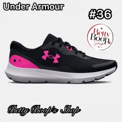 Tenis UNDER ARMOUR en rosa y negro de mujer