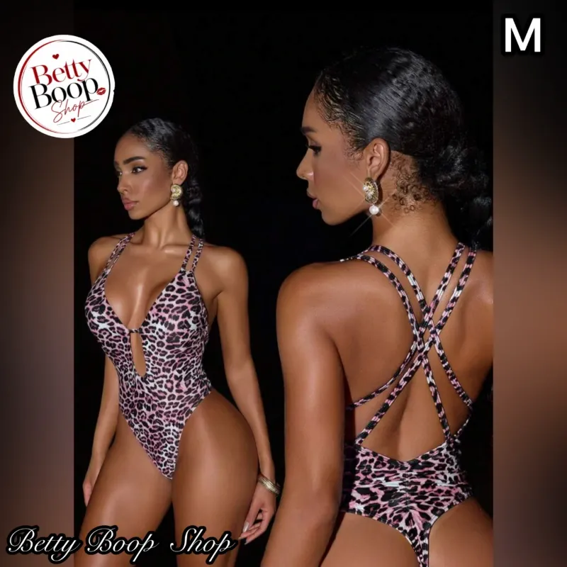 Trusa animal print rosa