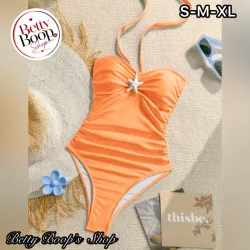 Trusa naranja pastel con estrella