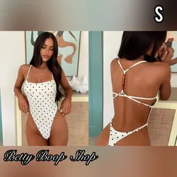 Truza sexy de polka dots