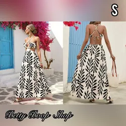 Vestido bohemio con estampados