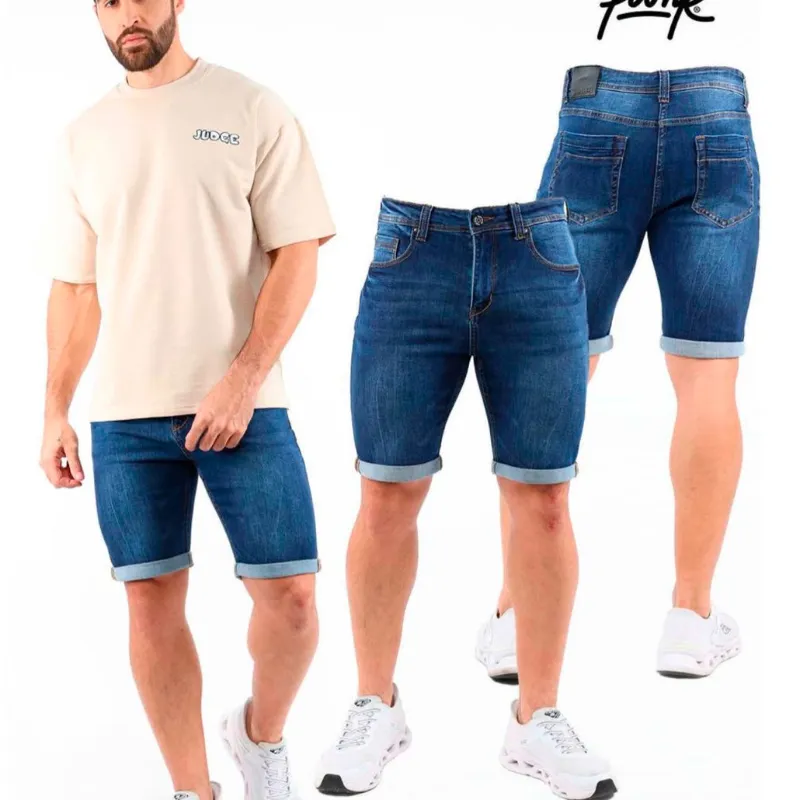 Short Mezclilla Hombre