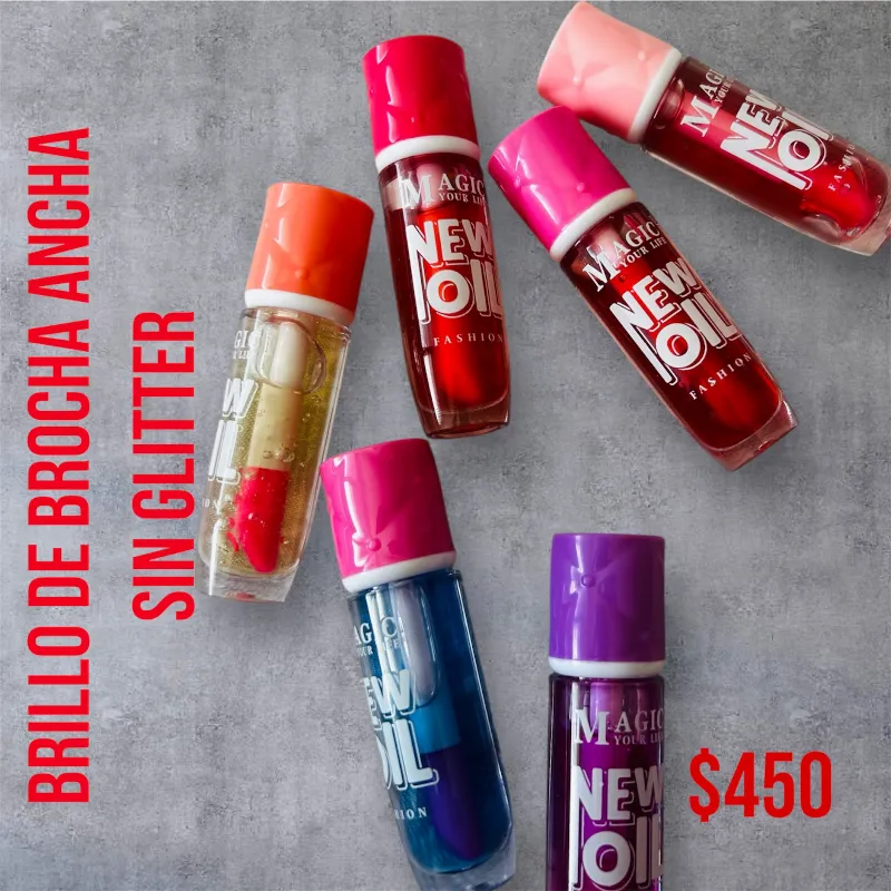 Brillo de Brocha  Ancha Sin glitter 