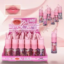 Brillo Liso con glitter pequeño 