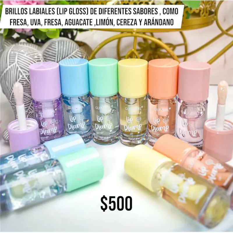 Brillos Labiales de Brocha Ancha 