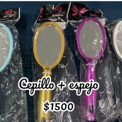 Cepillo + espejo 