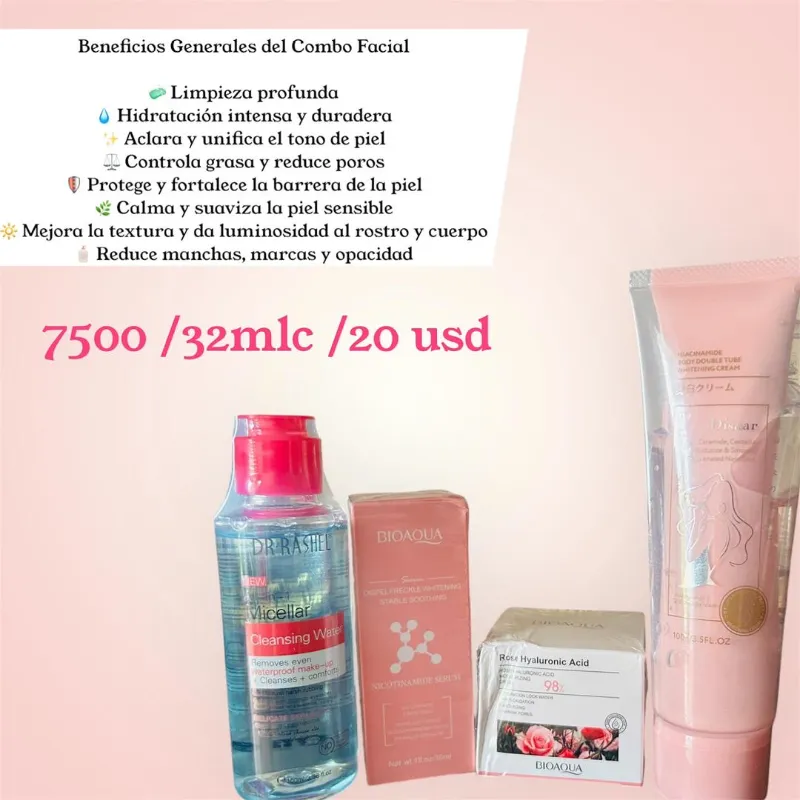 Combo Blanqueador Rosa 