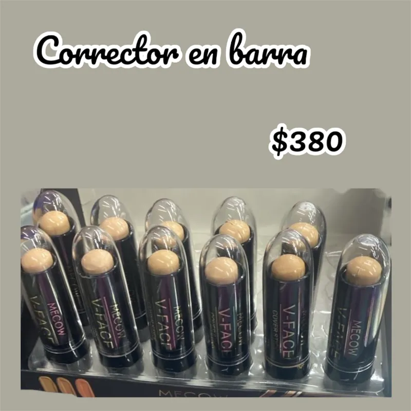 Corrector en barra 